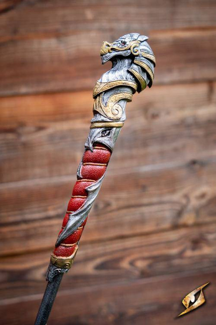 Faust wand - Silver - 35 cm