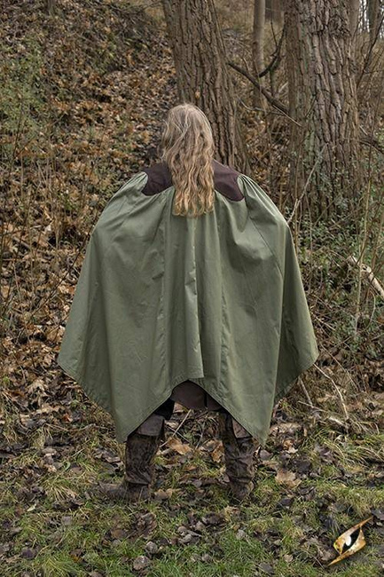 Cape Edrahil - Dark Brown / Dryad Green