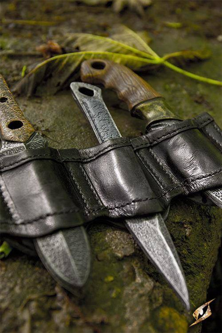 Rogue Knife Set & Holder - Epic Black