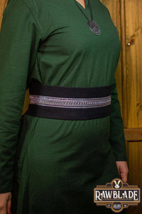 Jeanne fabric belt - Black