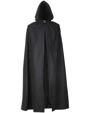 Aaron Cloak wool Black  - wełniana opończa