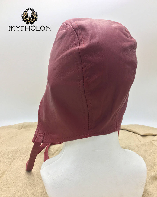 Martinus Coif - Sheepskin - Burgundy