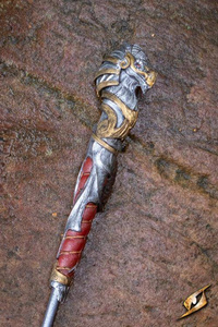 Faust wand - Silver - 35 cm