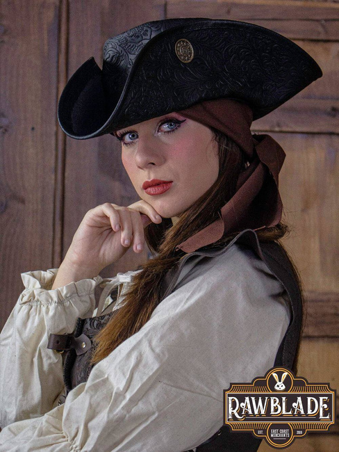 Three Doublons Tricorne Deluxe - Black
