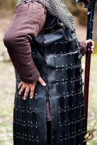 Leather Brigandine - Black