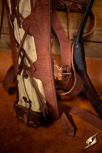 Imperial Quiver - Suede - Brown- Kołczan do strzał larpowych