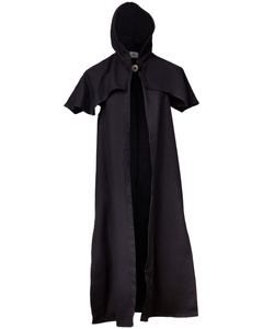 Abraxas Duster Canvas Black - średniowieczna opończa