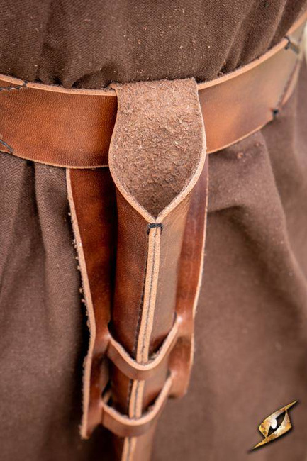 Wand Sheath - Faux Leather - Brown