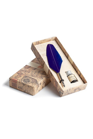 Feather Pen Basic - Cobalt - pióro z atramentem