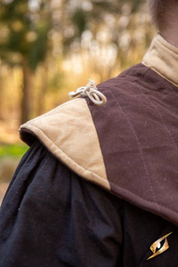 Scout Shoulder Gambeson - Dark Brown/Desert Beige