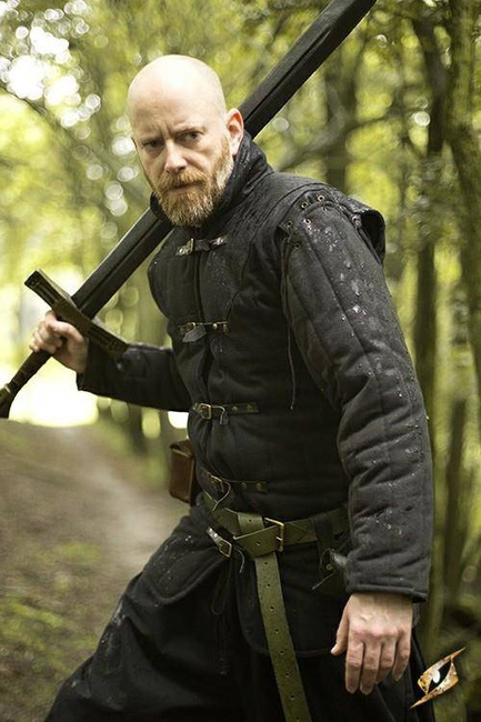 Gambeson Warrior w. Long Sleeves - Epic Black