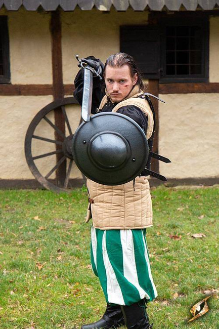 Fencing Buckler - Metal