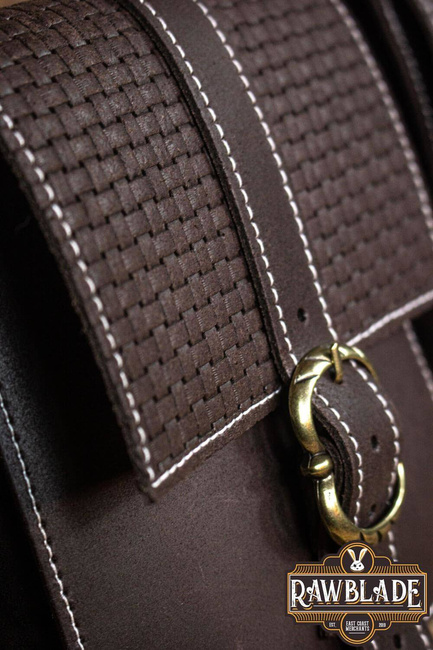 Valiant Double belt Bag - Brown