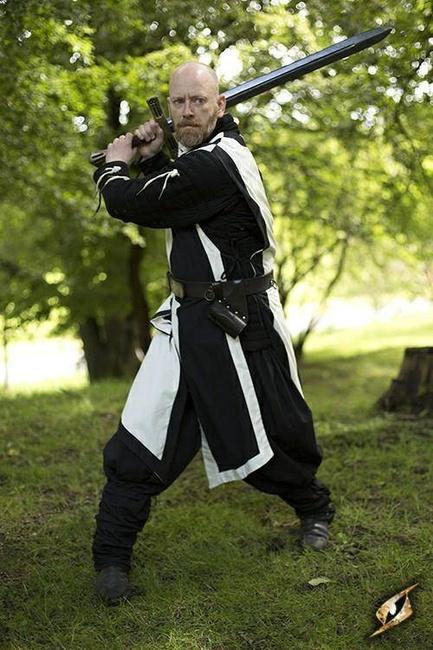 Basic Tabard - Black /Offwhite