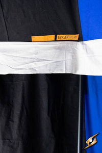 Marquee Tent - 5x8m - Epic Black/Lapis Blue