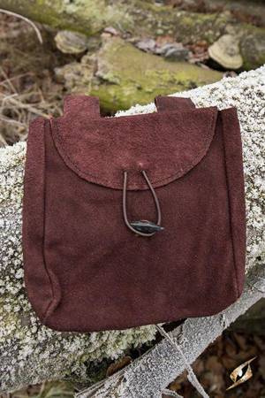 Leatherbag Thin - Brown - L