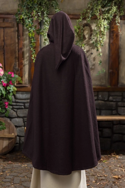 Cape Aric - Wool - Brown