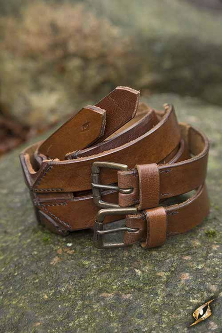 Twin Belt - Brown