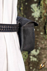 Warrior Bag - Suede - Black - Small