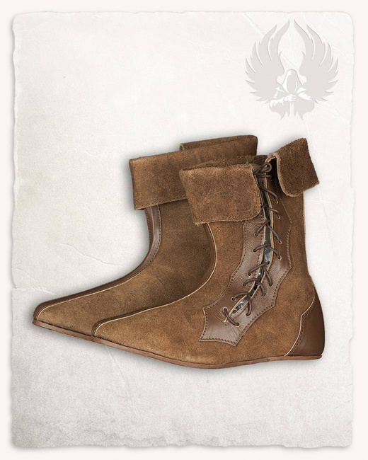 Sylvar Half-Boots Brown/Sand  - zamszowe półbuty