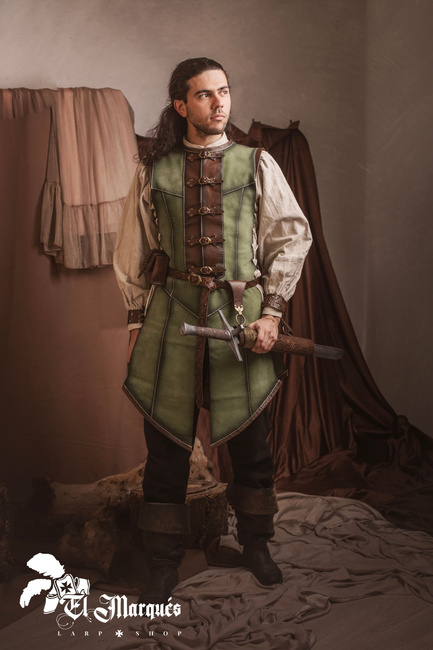 Adventurer Belt - Brown - skórzany pas