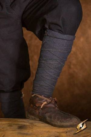 Woodland Leg Wraps - Cotton - Night Grey