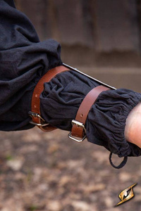 Scout Arm Guards - Polished Steel