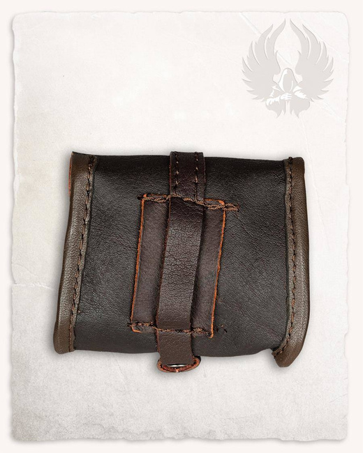 Belwar Belt Bag Small Brown - skórzana mała kaletka