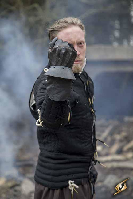 Hourglass Demi Gauntlets - Epic Dark