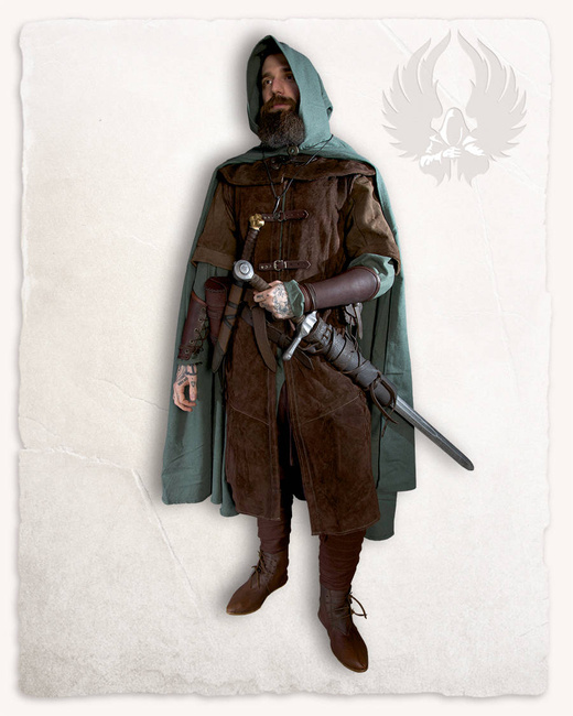 Garen sleeves short brown - krótkie rękawy