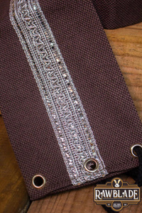 Jeanne fabric belt - Brown