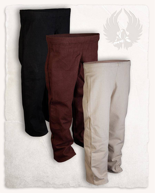Niko Kids Pants Brown - płócienne dziecięce spodnie