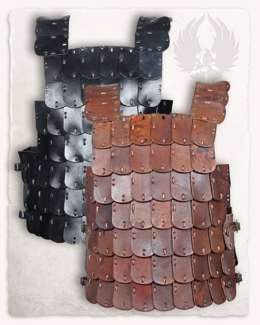 Shapur Lamellar Armour - Black
