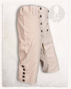 Franklin Shorts Cream - płócienne spodnie