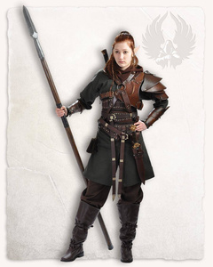 Einar Belt Black - skórzany pas