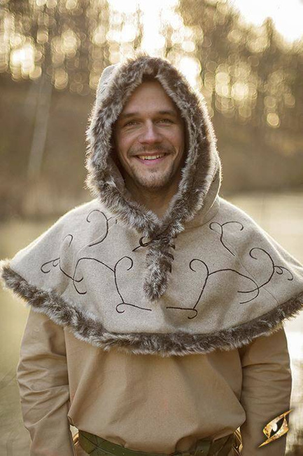 Hood - Fur - Desert Beige