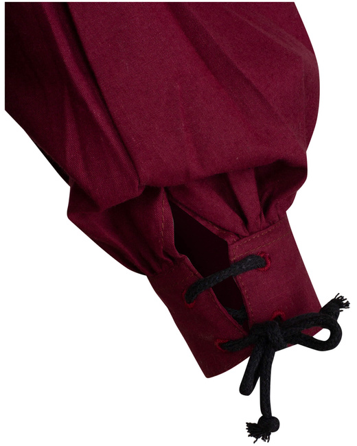 Sawyer shirt - Bordeaux - koszula bawełniana