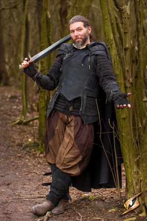 Ranger Armour Suede Set - Black