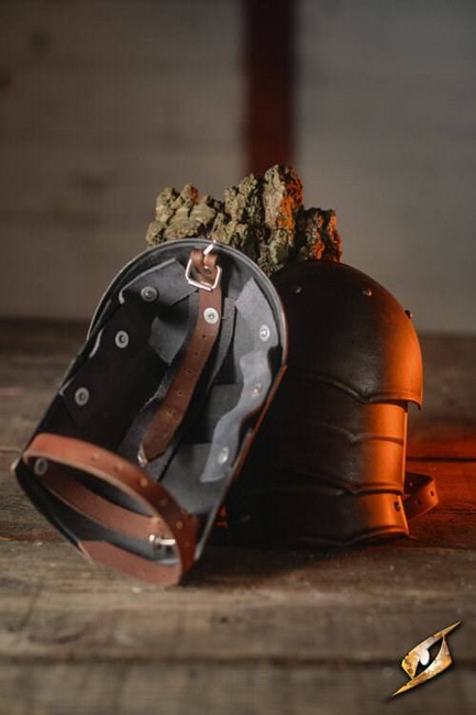 Shoulder Plate Mercenary - Polished Steel