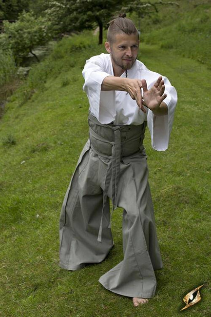 Samurai Pants - Grey