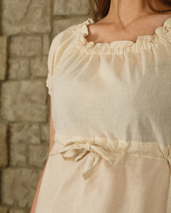 Kalina Blouse Light Cotton - Cream