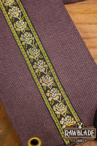 Jeanne fabric belt - Brown