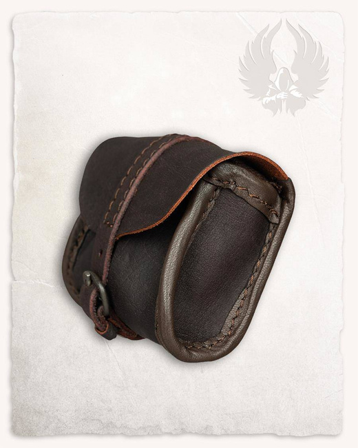 Belwar Belt Bag Small Brown - skórzana mała kaletka