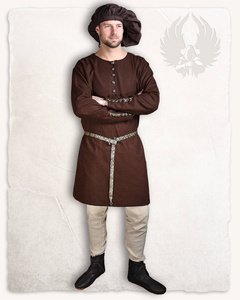 Stefan Beret Blue - beret średniowieczny