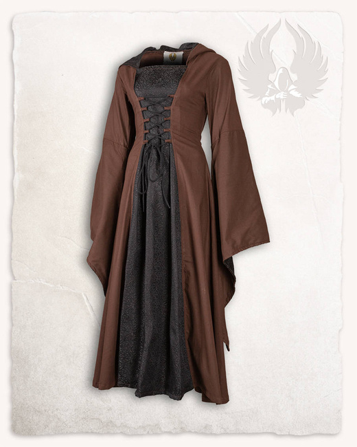 Ophelia Dress Brown/Black