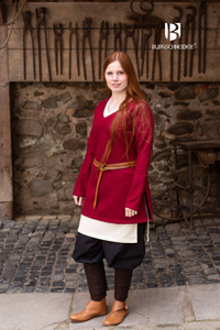 Wool Tunic Hyria - Red