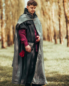 Ceres Cloak Wool - Grey - płaszcz wełniany