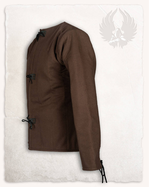 Aulber Gambeson Jacket Canvas - Brown