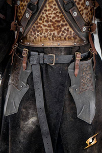 Raider Belt Shields - Epic Dark/Rust