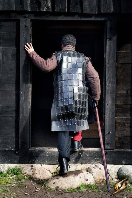 Leather Brigandine - Black